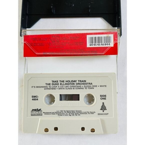 Duke Ellington Orchestra Cassette Tape Take the Holiday Train Music 1990 - Picture 4 of 5